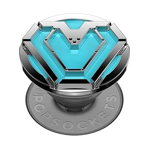 Produktbild: PopSockets: PopGrip - Ausziehbarer Sockel und Griff mit einem Austauschbarem Top für Smartphones und Tablets - Enamel Iron Heart