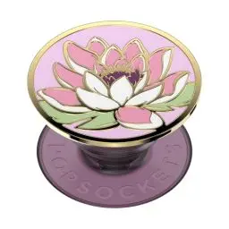 Produktbild: PopSockets: PopGrip - Ausziehbarer Sockel und Griff mit einem Austauschbarem Top für Smartphones und Tablets - Water Lily