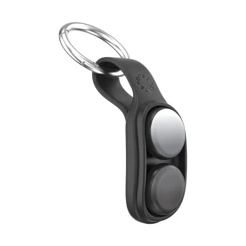 Produktbild: PopSockets: PopPuck – Trickmagnet und Fidget-Spielzeug mit Zwei Magnetischen Pucks Inklusive - Black Flip