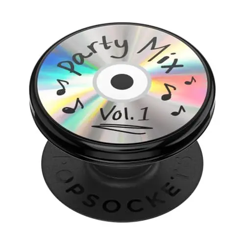 Produktbild: ​​​​PopSockets Telefongriff mit expandierendem Ständer - Backspin Party Mix