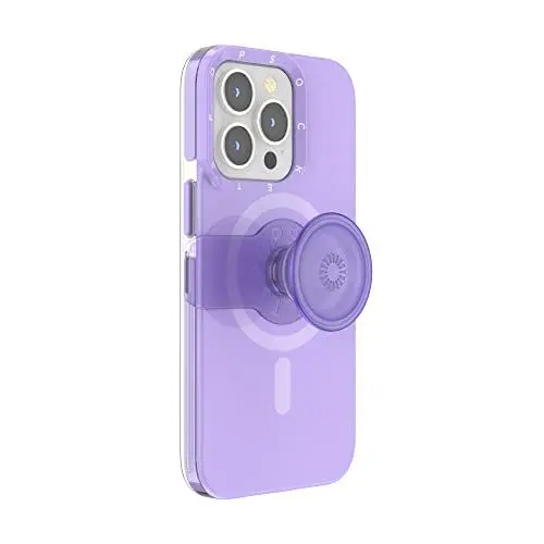 Produktbild: PopSockets iPhone 13 Pro Hülle mit Handygriff und Slide, Handyhülle für iPhone 13 Pro - Violet