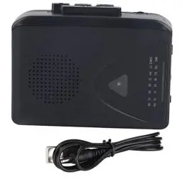 Produktbild: ASHATA Kassettenrekorder FM AM Radio Walkman Kassettenrekorder, Tragbarer Kassettenrekorder Im Klassischen Stil, Kompakter Kassettenrekorder, Multifunktional, Unterstützt AM FM Radio Stereo