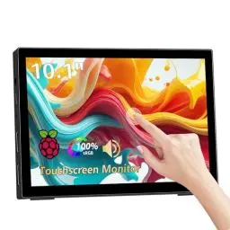 Produktbild: Portable Monitor Touchscreen 10.1 Zoll Laptop Tragbarer Monitor Touchscreen HDMI USBC Monitor Full HD 1920x1200 IPS Display, tragbarer externer Monitor für PC Computer Laptop PS4 PS5 Xbox Ras Pi
