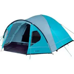 Produktbild: PORTAL Zelt 3-4 Perosonen Camping wasserdicht 4000mm Kuppelzelt mit Vorzelt Familienzelt Festivalzelt für Camping Reise Trekking Garten