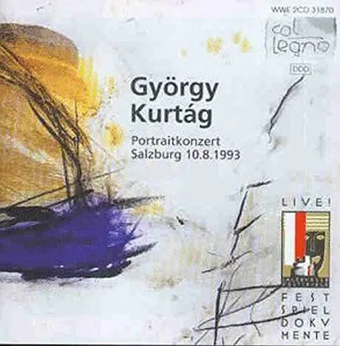 Produktbild: Portraitkonzert Salzburg 10.8.93