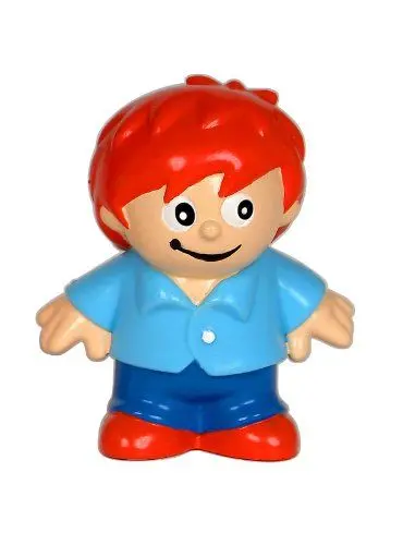 Produktbild: P:os 60968 - 3D Figur Mainzelmännchen „Edi“, Spielfigur aus PVC, ca. 5,5 cm hoch, zum Sammeln, Tauschen und Spielen