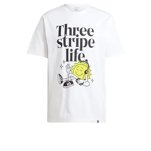 Produktbild: adidas Herren Positivity Graphic Tee, Linen Green F22, M