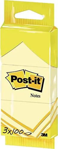 Produktbild: Post-it Notes 6810GB, 38 x 51 mm, gelb, 3 Blöcke à 100 Blatt
