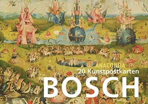 Produktbild: Postkartenbuch Hieronymus Bosch: 20 farbige Postkarten