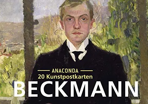 Produktbild: Postkarten-Set Max Beckmann: 20 Kunstpostkarten aus hochwertigem Karton. ca. € 0,25 pro Karte (Anaconda Postkarten, Band 12)