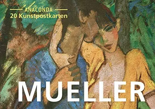 Produktbild: Postkarten-Set Otto Mueller: 20 Kunstpostkarten aus hochwertigem Karton. ca. € 0,25 pro Karte (Anaconda Postkarten, Band 11)