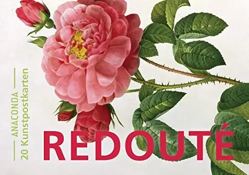 Produktbild: Postkarten-Set Pierre-Joseph Redouté: 20 Kunstpostkarten aus hochwertigem Karton. ca. € 0,25 pro Karte (Anaconda Postkarten, Band 21)