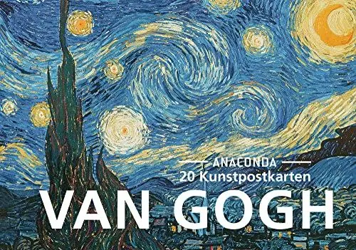 Produktbild: Postkarten-Set Vincent van Gogh: 18 Kunstpostkarten aus hochwertigem Karton. ca. € 0,28 pro Karte, verschiedene Motive, einzeln heraustrennbar (Anaconda Postkarten, Band 22)