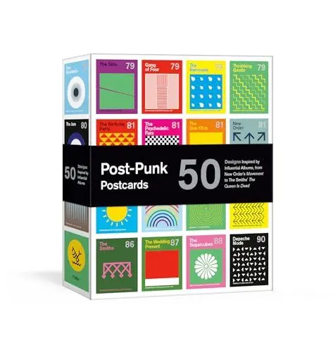 Produktbild: Post-Punk Postcards: 50 Designs Inspired by Influential Albums, from New Order's Movement to The Smiths' The Queen Is Dead