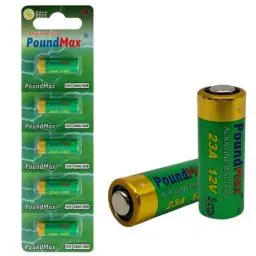 Produktbild: 5 Stück 23A 12V Alkaline Batterie, 23AE, A23, LRV08, MN21, V23GA, A23S, L1028, 8LR932, P23GA, Quecksilberfreie Batterien für den täglichen Gebrauch für Garagentoröffner, Fernbedienungen, Alarmsysteme