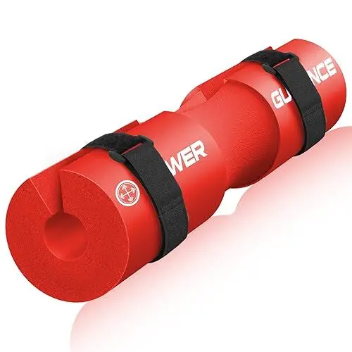 Produktbild: POWER GUIDANCE Langhantel Polster Kniebeugen Polster Barbell Squat Pad Ideal für Squats Lunges Hip Thrusts Gewichtheben mehr Fit 50mm Olympic Bars Viele Farben sind verfügbar