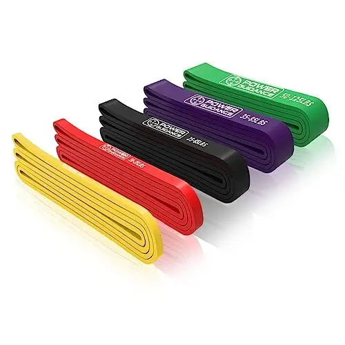 Produktbild: POWER GUIDANCE Widerstandsbänder, Fitnessbänder, Pull Up Resistance Band - Perfekt für Body Stretching, Powerlifting