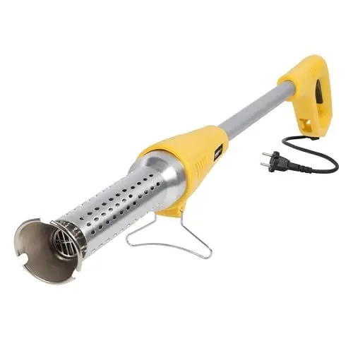 Produktbild: POWER plus elektrischer Unkrautstecher POWXG6601 - mit Hitze Unkrautentferner 2000W, 115 cm lang und 650° C heißer Unkrautstecher, Gartengeräte zur Unkrautvernichtung