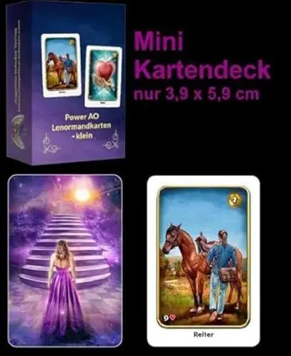 Produktbild: Power AO Lenormandkarten - klein