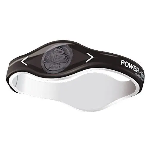 Produktbild: Power Balance Silikon Armband Pro Ion, Black Storm, M, IWSA09IONBLKMP