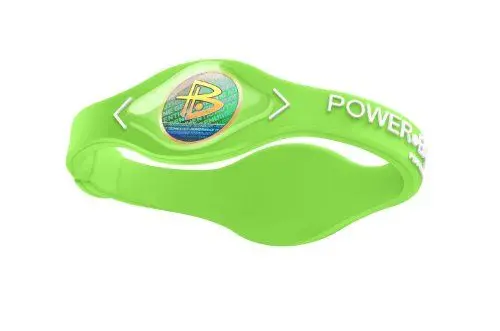 Produktbild: Power Balance Silicone Armband, neon green/white, XS, 452