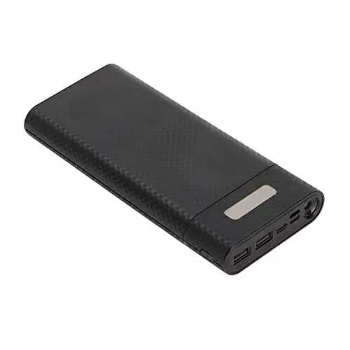 Produktbild: Power Bank Case, Smart 2 USB Output 8x18650 DIY Power Bank mit LCD Display Micro und Typ C Input Port für die meisten Mobiltelefone