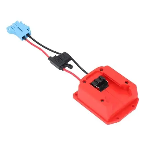 Produktbild: Power Wheel-Batterieadapter mit Kabelbaumanschluss. Power Wheel-Batteriekonverter-Kit (blauer Stecker)