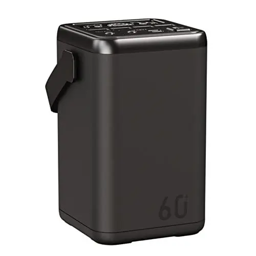 Produktbild: Powerbank Mobile Outdoor-Powerbank mit Großer Kapazität Powerbank 60000 MAh Schnellladung Mobile Outdoor-Powerbank mit Großer Kapazität Tragbare 45-W-Energiespeicher-Powerbank