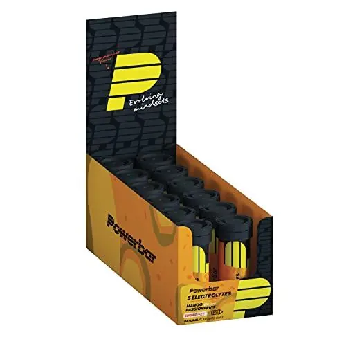 Produktbild: Powerbar - 5 Electrolytes - Mango Passionfruit - Brausetabletten mit 5 Elektrolyten - 10 Stück (12er Pack)
