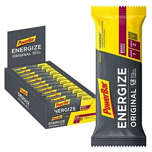Produktbild: Powerbar - Energize Original - Berry - 15x55g - High Carb Energieriegel - C2MAX - Magnesium&Natrium