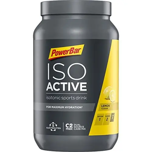 Produktbild: Powerbar - Isoactive - Lemon - 1320g - Isotonisches Sportgetränk - 5 Elektrolyte