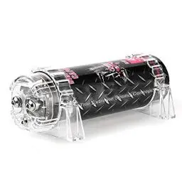 Produktbild: Powercap Car Hifi, Qiilu Power Capacitor, 4 Farad Power Capacitor LED Spannungsanzeige Power Cap Car Audio Verstärker
