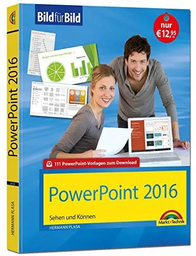 Produktbild: PowerPoint 2016 Bild für Bild: sehen und können: Sehen und Können. 111 PowerPoint-Vorlagen zum Download