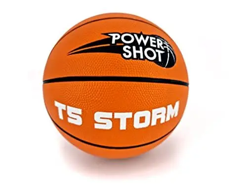 Produktbild: POWERSHOT Basketball Größe auswählbar - Ideal für Kinder-Basketball (Gummi - Große 5)