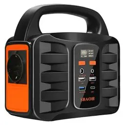 Produktbild: Powerstation 194Wh,SBAOH Solargenerator Akku mit AC Outlet Camping Solar Generatoren Lithium Batterie Bank Stromversorgung für Outdoor Travel Home Emergency Backup