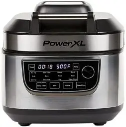 Produktbild: PowerXL MultiCooker - 12 in 1 Multikocher mit Warmhaltefunktion - Heißluftfritteuse, Backofen, Bratpfanne, Reiskocher uvm. - 5,7 Liter Fassungsvermögen - 12 Kochprogramme - Airfryer - Kaloriensparend