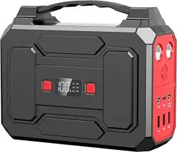 Produktbild: Powkey Tragbare Powerstation 99Wh/27000mAh Tragbares Kraftwerk 100W Solargenerator mit 230V AC Ausgang/QC 3.0 18W USB/Typ-C für Camping Wohnmobile Notstromaggregat