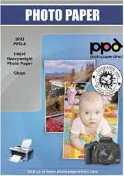 Produktbild: PPD 100 x A4 Inkjet Fotopapier Premium Glänzend 260 g/m2, Sofort Trocken, Wasserfest PPD-8-100