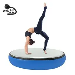 Produktbild: PPXIA Airspot Air Track Matte 20 cm Höhe, Aufblasbare Gymnastik Tumbling Matten, Gymnastikmatte mit Pumpe, Trainingsmatte, Sportmatte Yogamatte