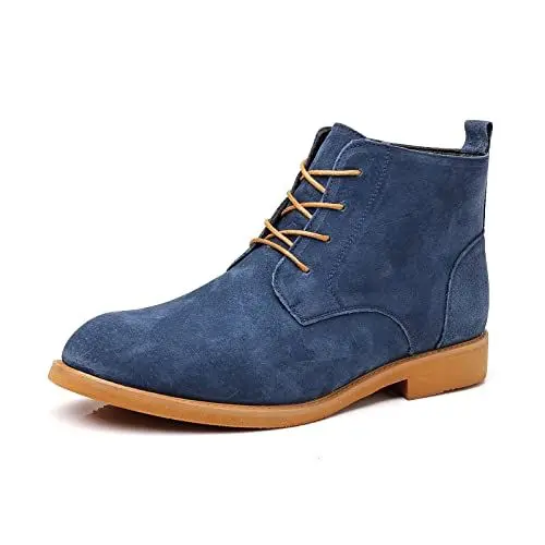 Produktbild: PPXID Schnürstiefeletten Herren Businessschuhe Klassiker Anzugschuhe,Herstellergröße 265,Blau,41.5 EU