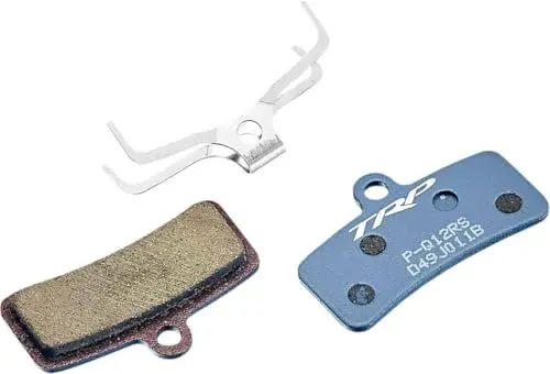 Produktbild: P-Q12RS organische Bremsbeläge – für 4-Kolben-Bremssattel, Silber
