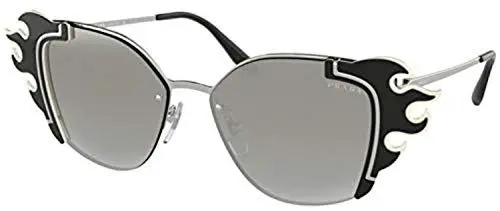 Produktbild: Prada Damen 4285O0 Sonnenbrille, Schwarz (Silver/Black Ivory), 63