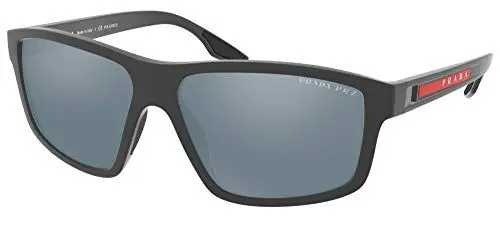 Produktbild: Prada Herren UFK07H Sonnenbrille, Grey Rubber, 60