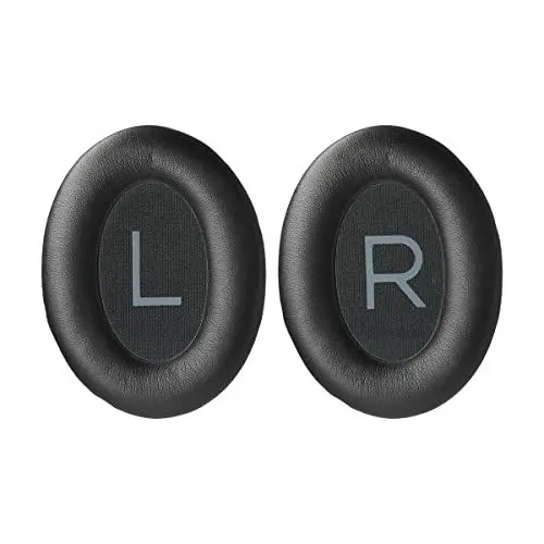 Produktbild: Prämie Ersatz Ohrpolster Kissen für Bose QuietComfort QC 45 35 35-II, Ersatz Cover Teile für QC-45 QC-35 QC-35ii Kopfhörer