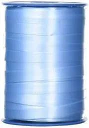 Produktbild: PRÄSENT PATTBERG Geschenkband hellblau, 250 Meter Ringelband 10 mm zum Basteln, Dekorieren & Verpacken von Geschenken zu jedem Anlass, 2549-602, 250-m-Spule 10 mm