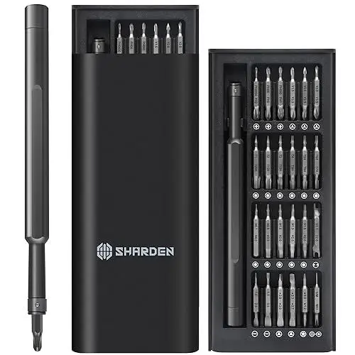 Produktbild: Präzisionsschraubendreher-Set 49 in 1 Kleines Schraubendreher-Set Magnetisches Reparaturwerkzeug-Set für Laptop, Phone, PC, MacBook, Tablet, Computer, PS5, PS4, Elektronik, Brillen, Uhren