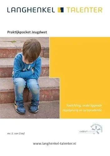 Produktbild: Praktijkpocket Jeugdwet: Toelichting, onderliggende regelgeving en jurisprudentie