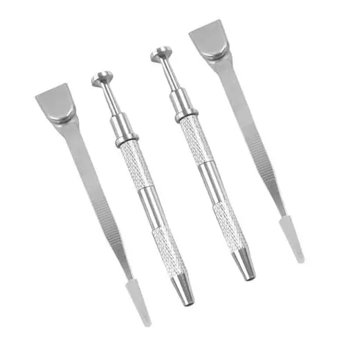 Produktbild: Praktische Juwelierpinzette Metall Edelstein Aufnahmewerkzeuge Für Perlen Und Uhren Multifunktionaler Metall Diamantgreifer