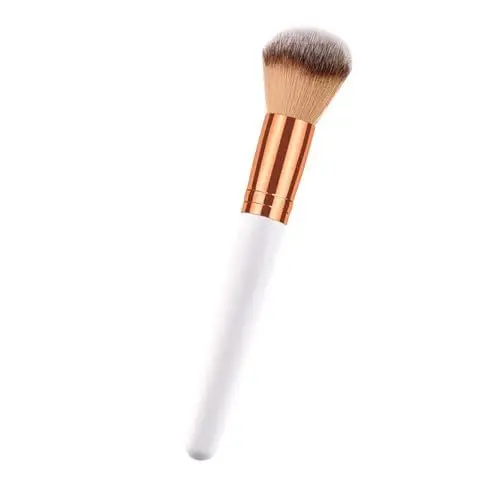Produktbild: Praktischer Fächer-Make-up-Pinsel für Damen, Kosmetik, Concealer, Anwendung, weiche synthetische Borsten, Puder-Polierpinsel