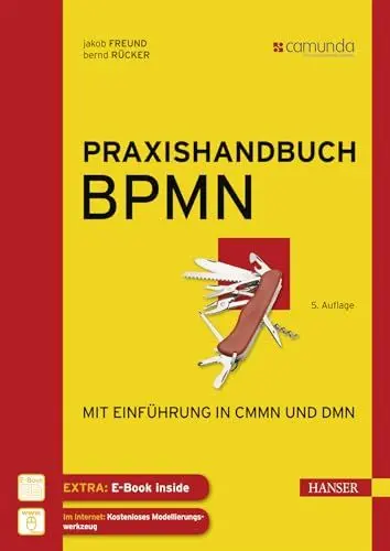 Produktbild: Praxishandbuch BPMN: Mit Einführung in CMMN und DMN